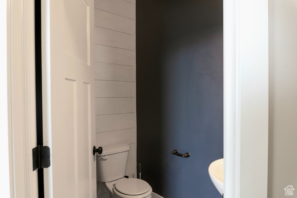 Bathroom with toilet