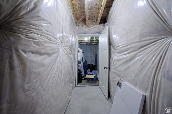 View of basement