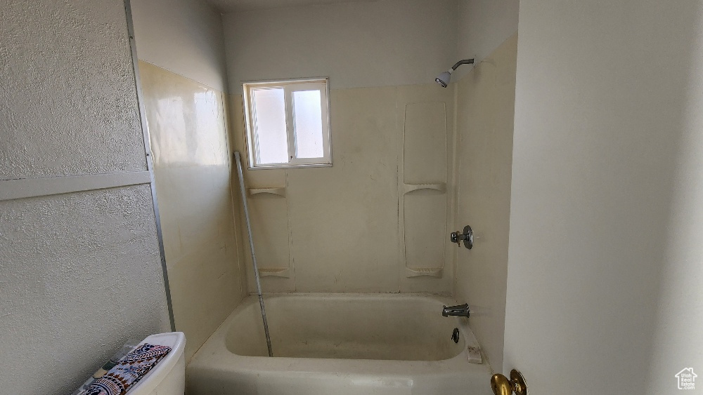 Full bath with washtub / shower combination