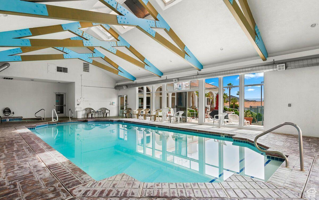 View of pool
