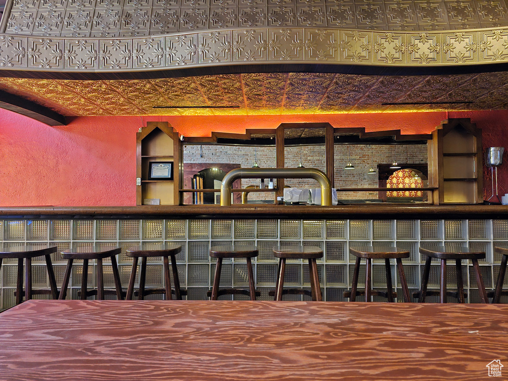 Bar featuring a dry bar