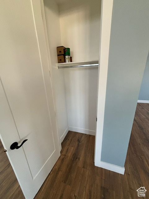 View of closet