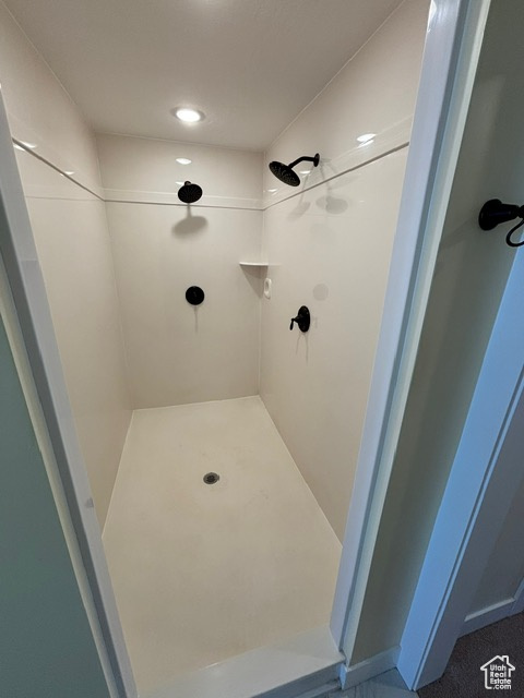 Bathroom with a shower