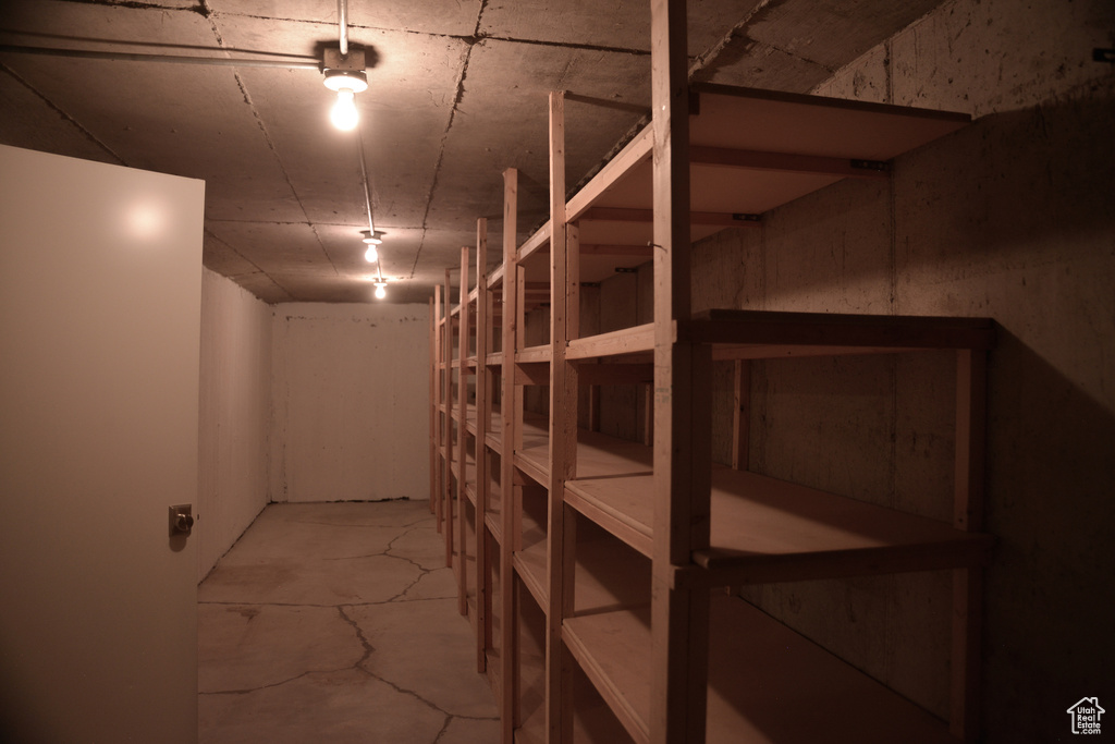 View of basement