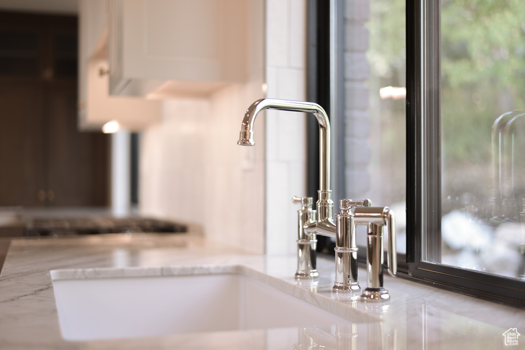 Room details with a sink