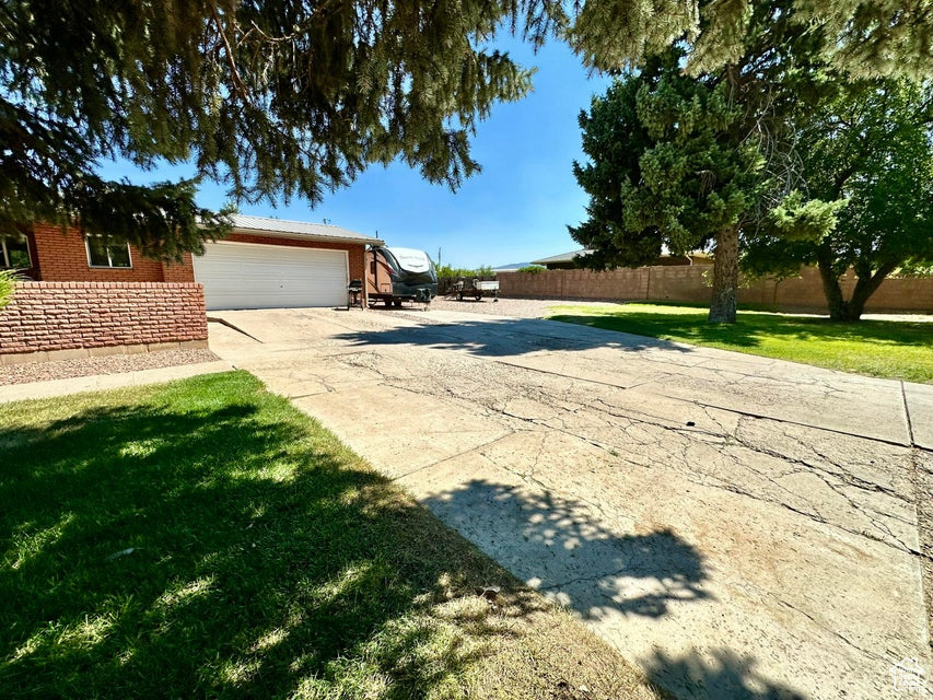 View of road featuring driveway
