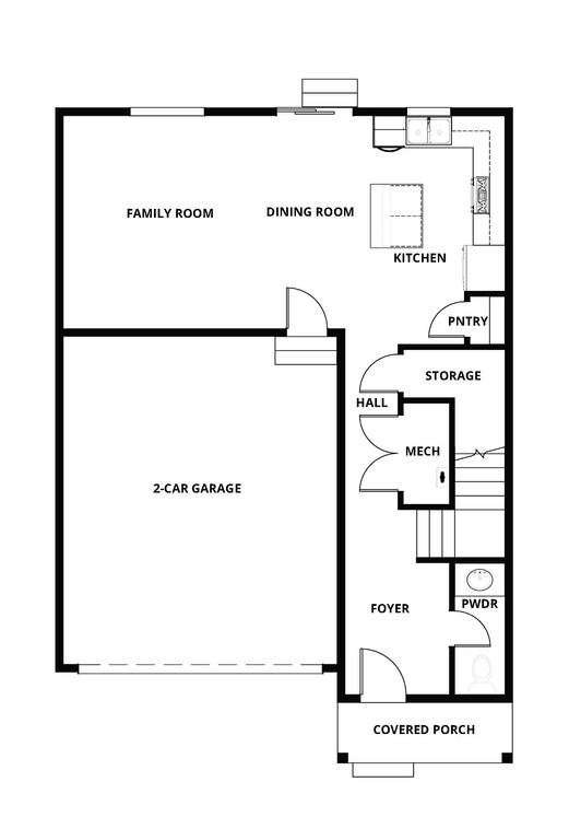 View of layout