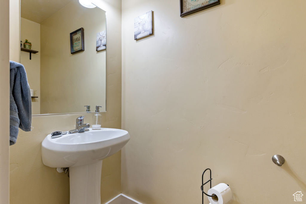 View of bathroom