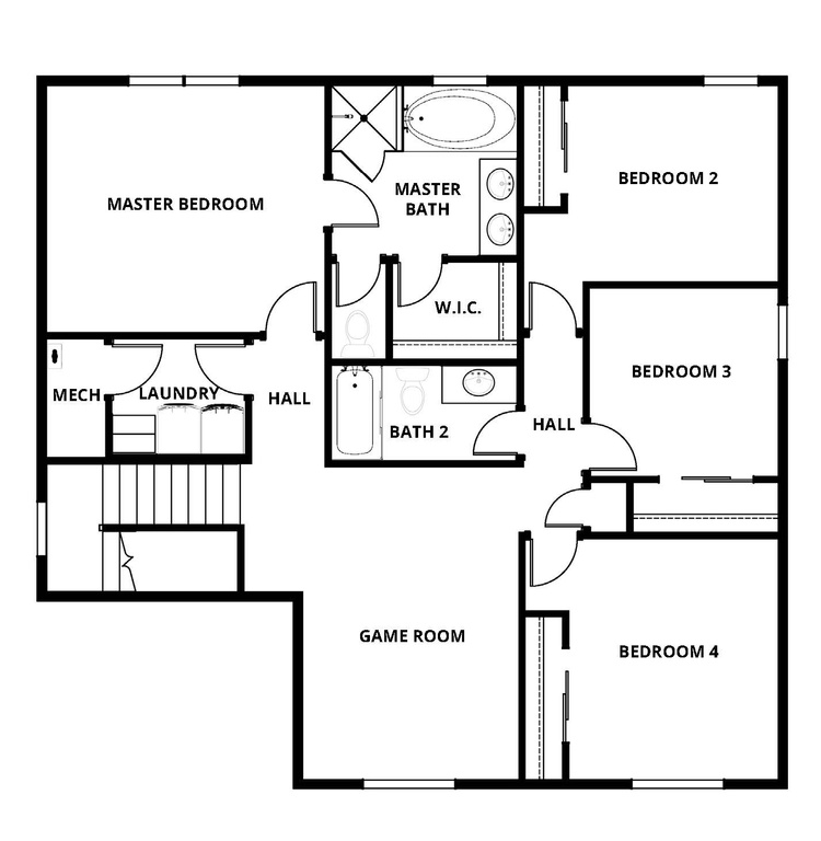 View of layout
