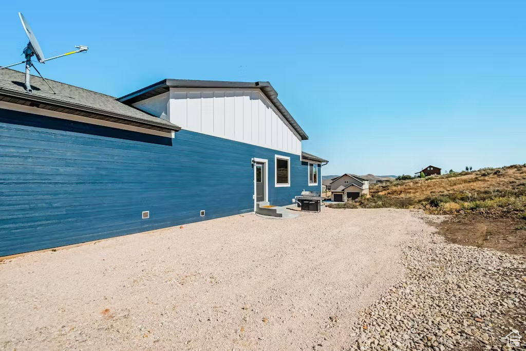 View of rear view of house
