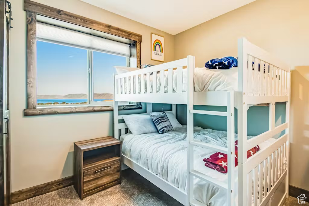 Bedroom featuring baseboards