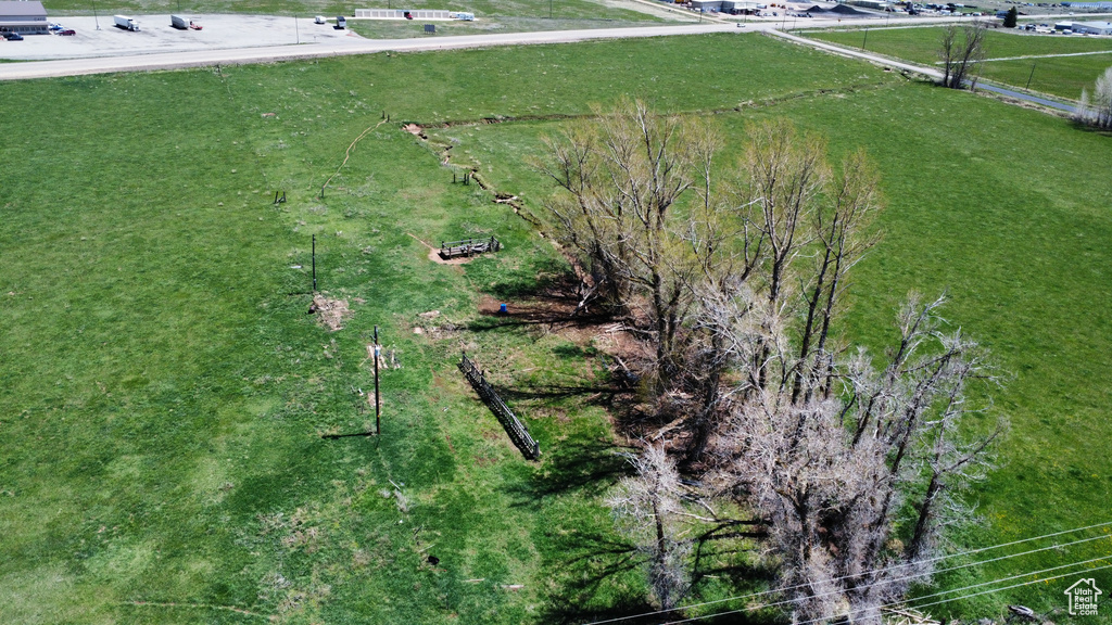 Aerial view of property's location