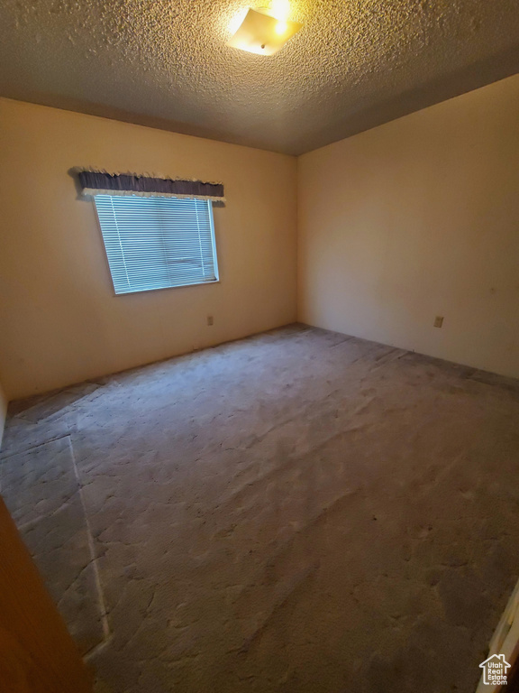 Unfurnished room with carpet floors