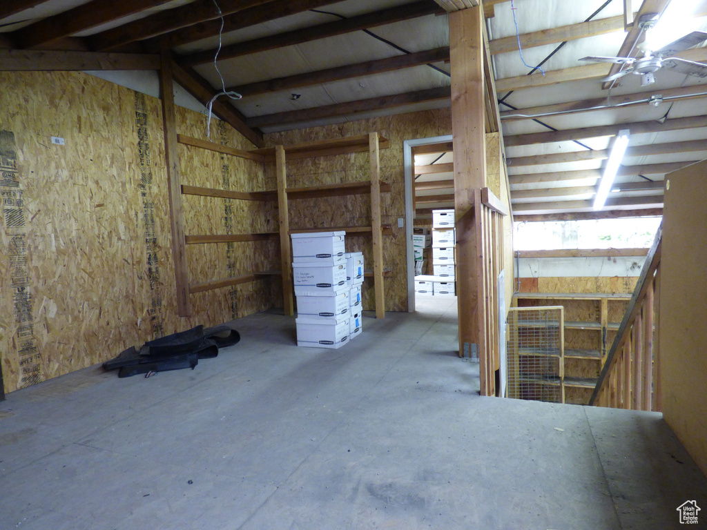 View of basement