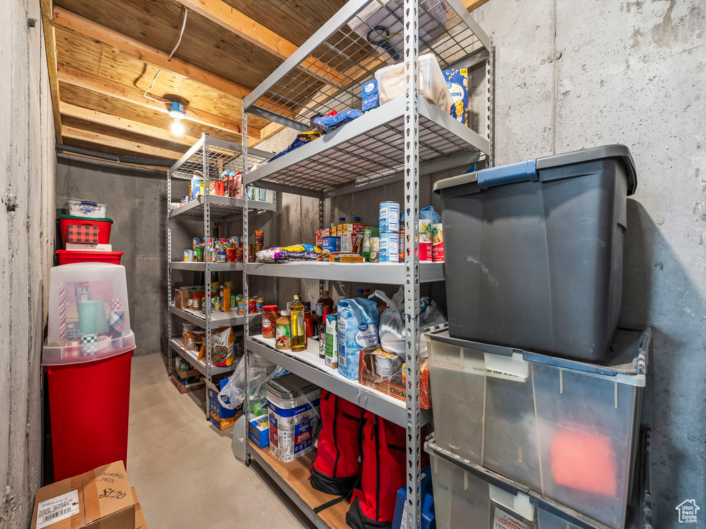 View of storage