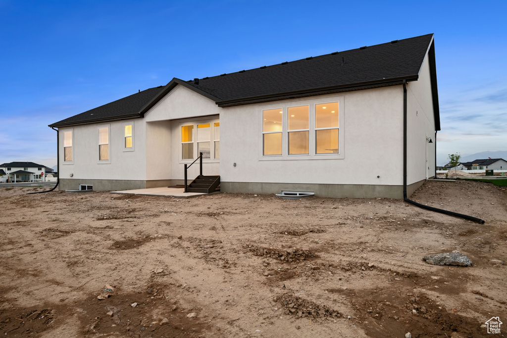 View of rear view of house