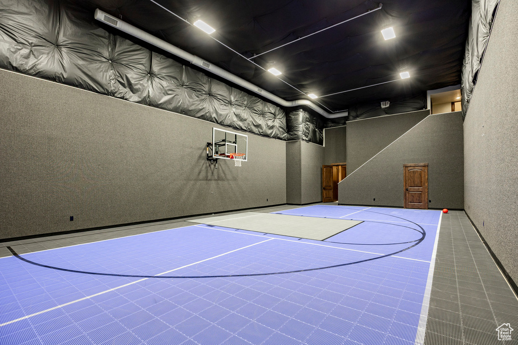 View of sport court with community basketball court