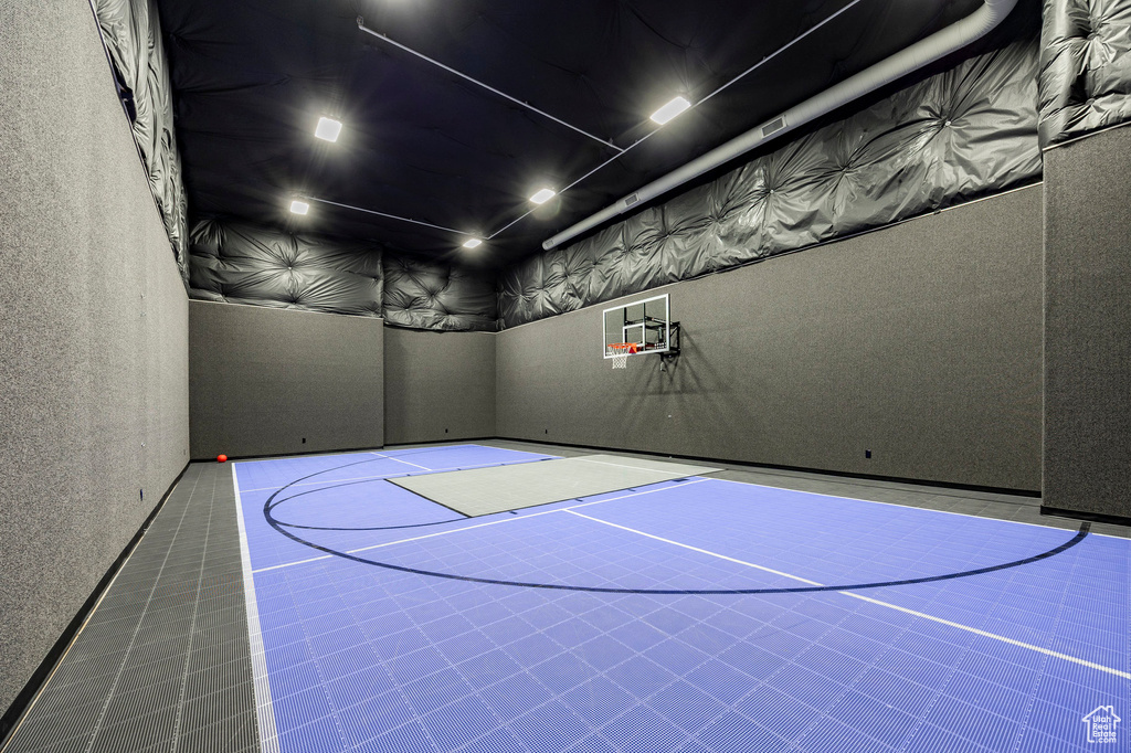 View of sport court with community basketball court