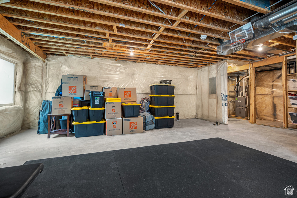 View of basement