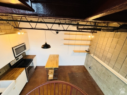 View of basement