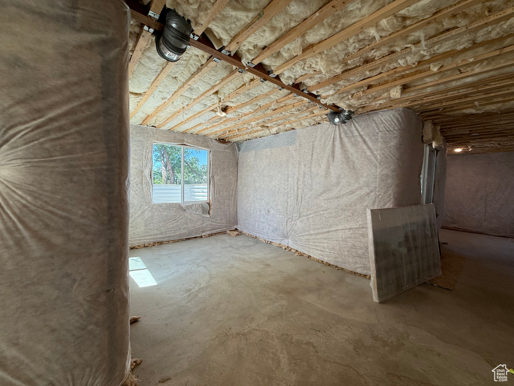 View of basement