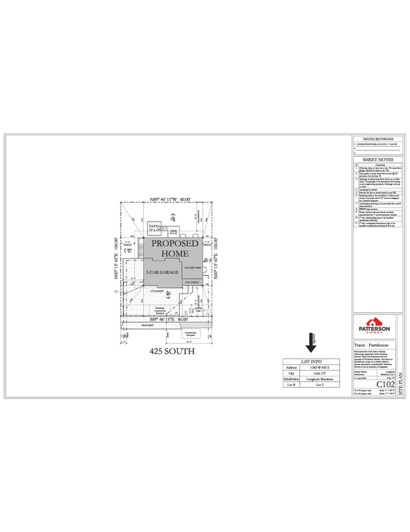 View of layout