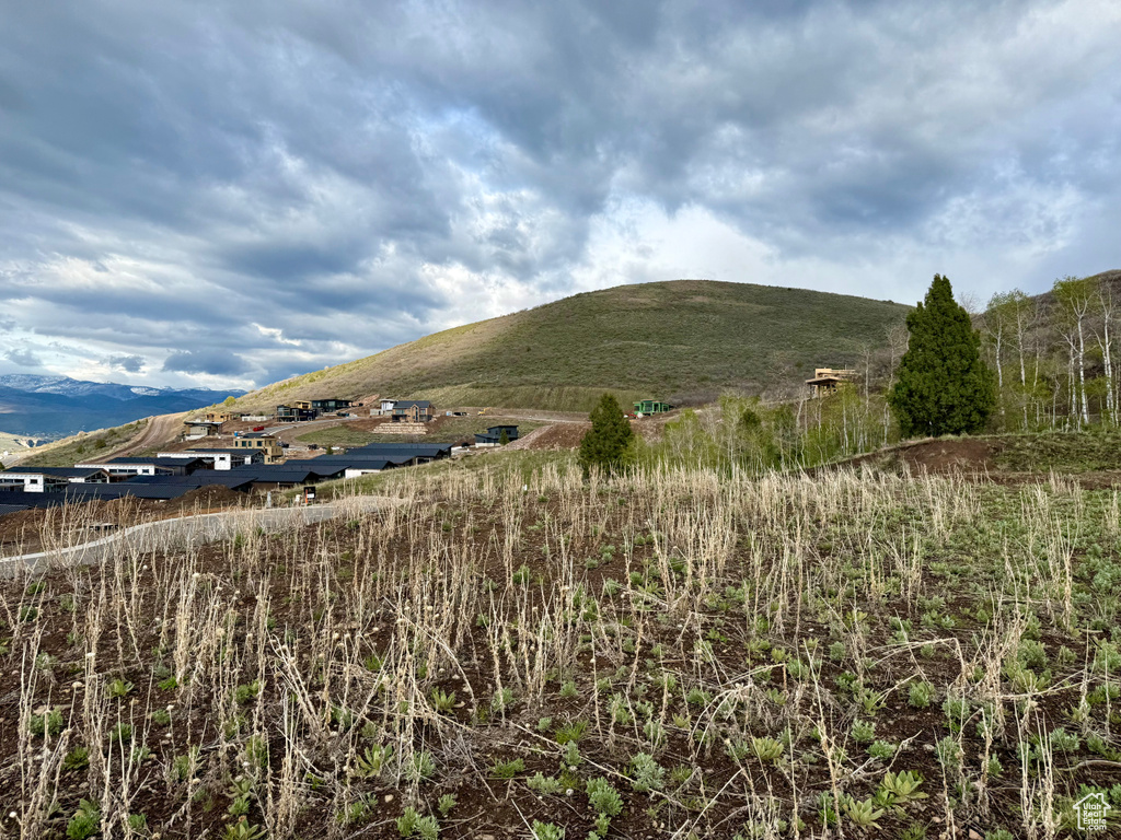 View of mountain feature featuring a rural view