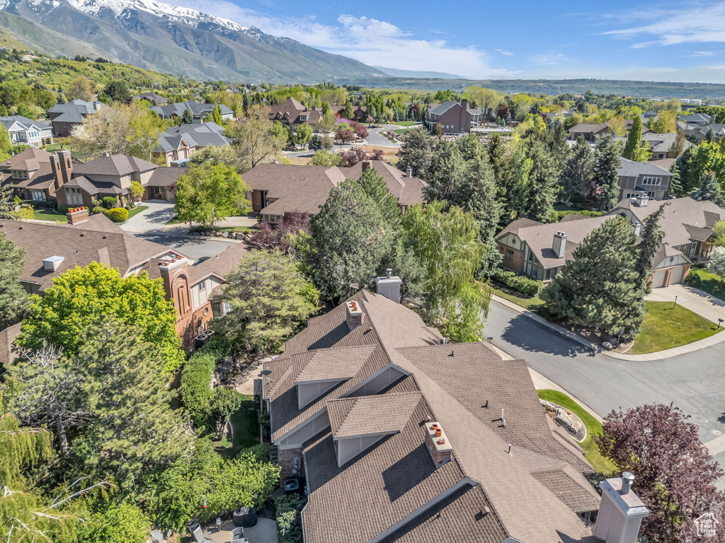 Drone / aerial view featuring a residential view
