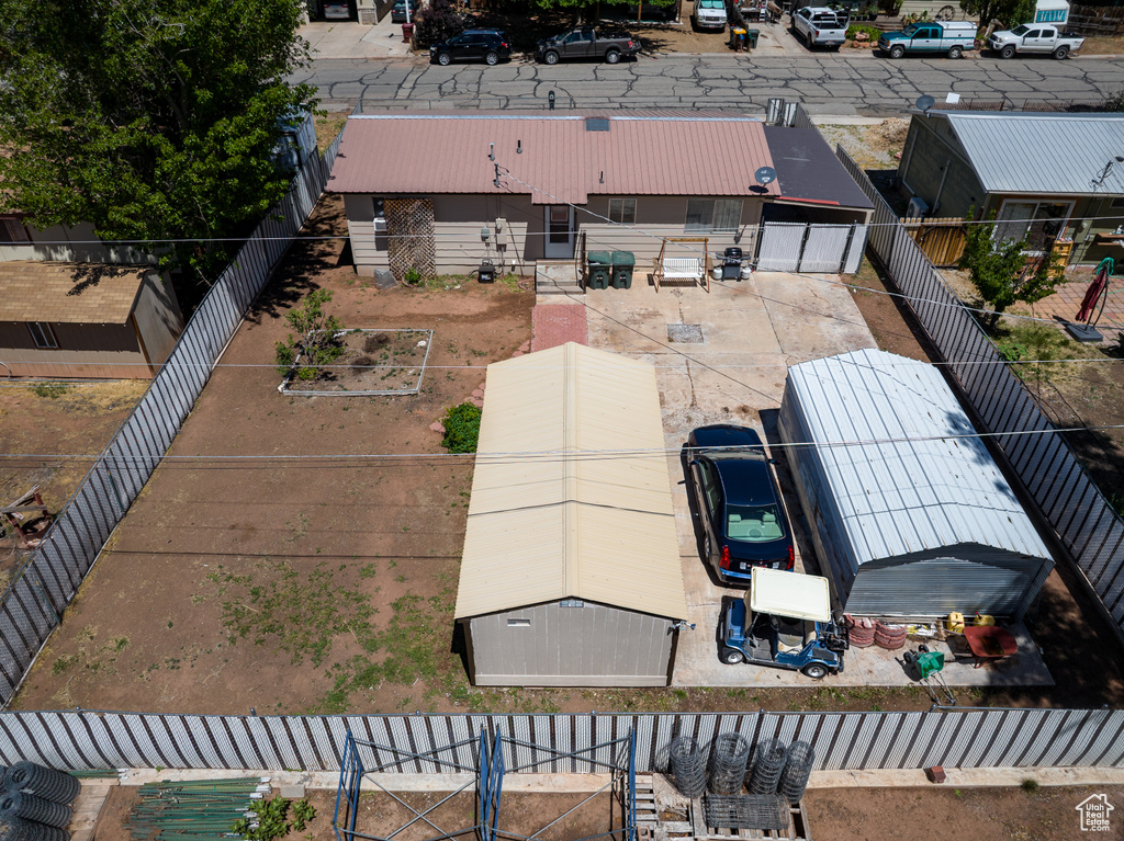 View of subject property