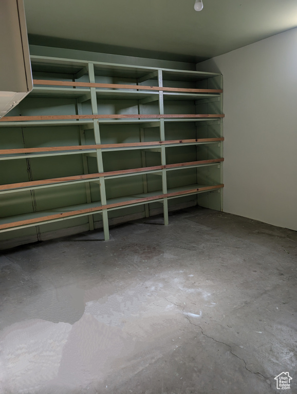 View of storage area