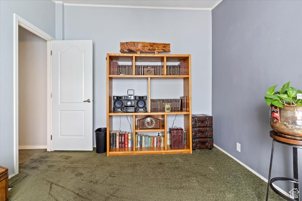 Interior space with baseboards