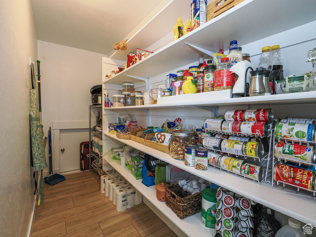 View of storage area
