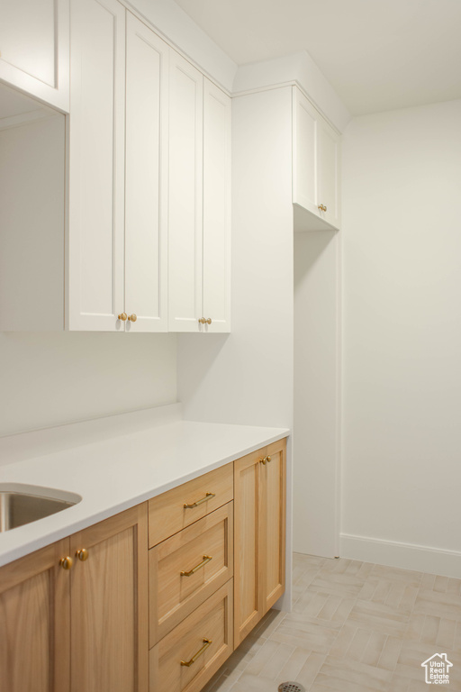 Interior space with baseboards