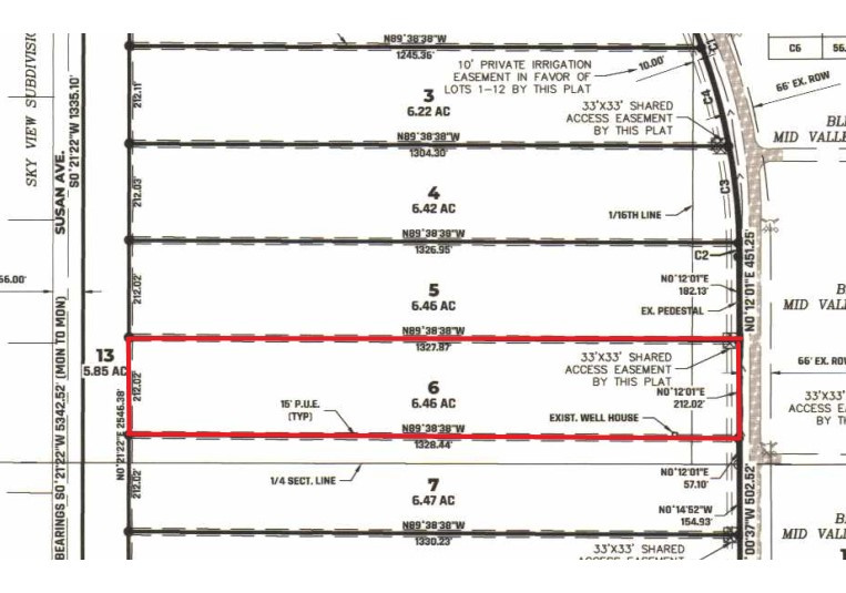 Map / location featuring property parcel outlined