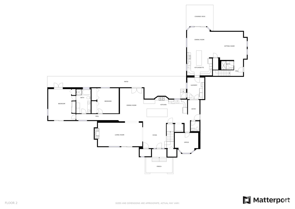 View of layout