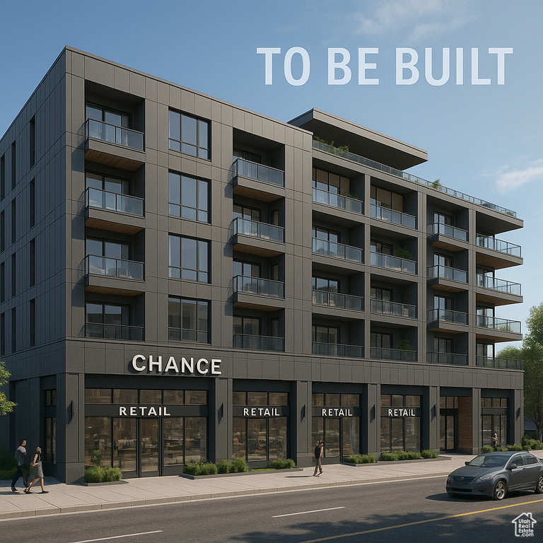 View of apartment building / complex