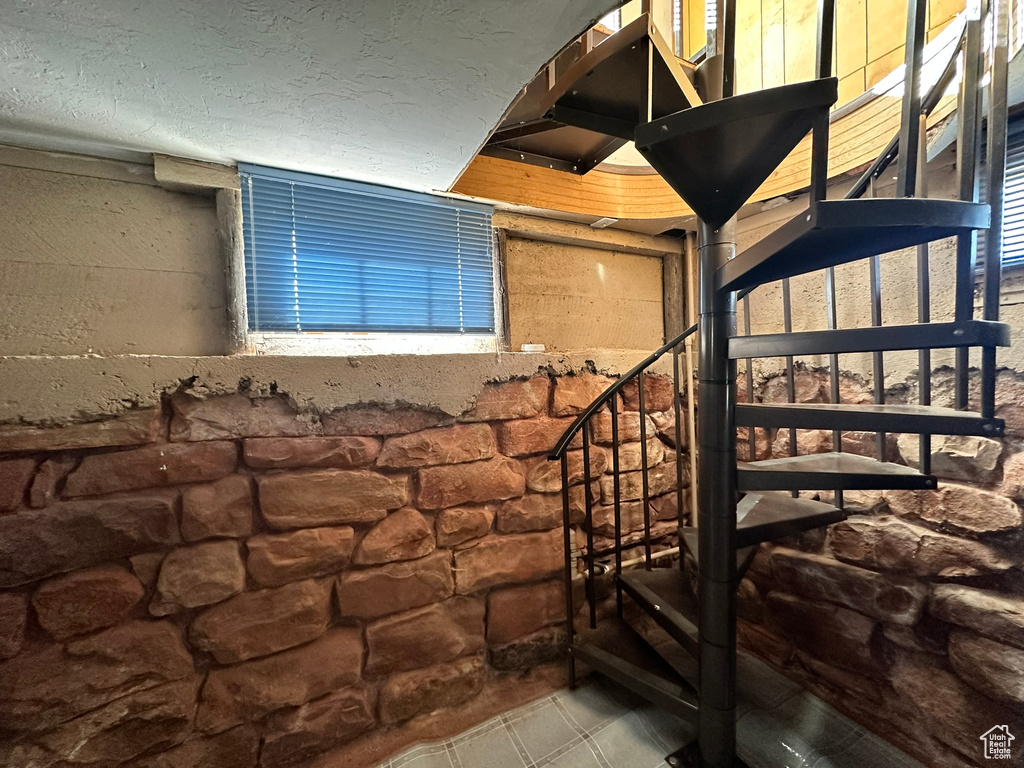View of stairs
