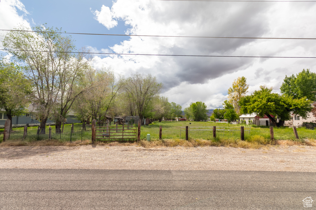 View of asphalt road