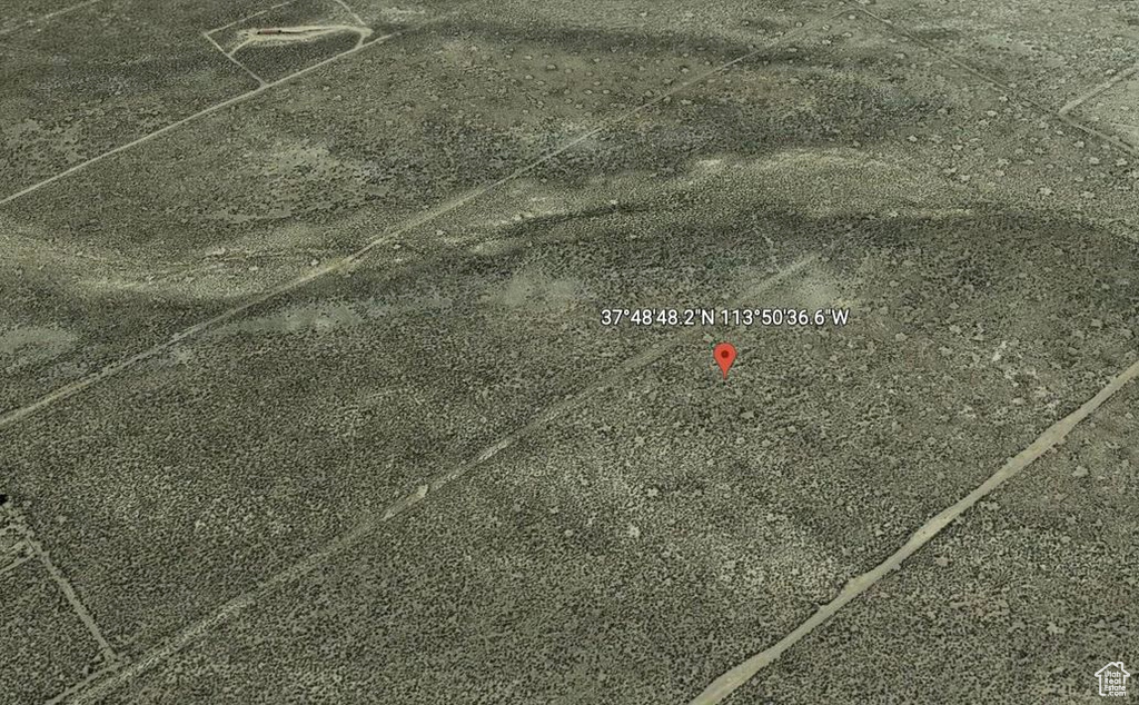 Aerial map of property and surrounding area