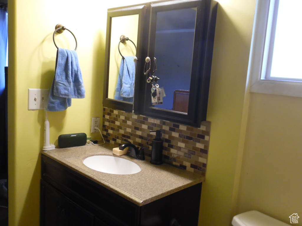 View of bathroom
