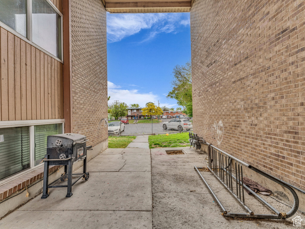 View of patio / terrace with fence