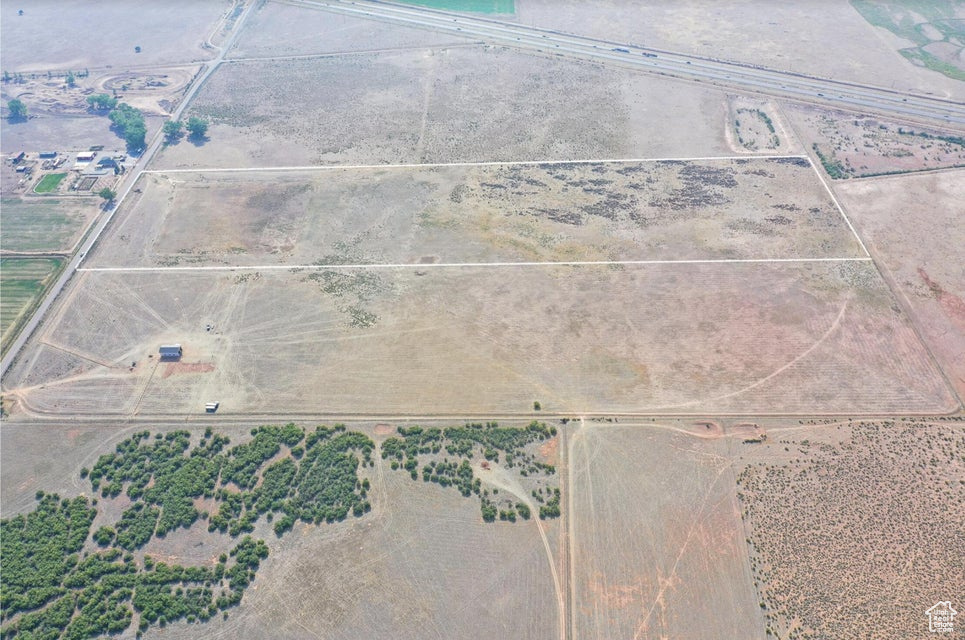 Aerial overview of property's location