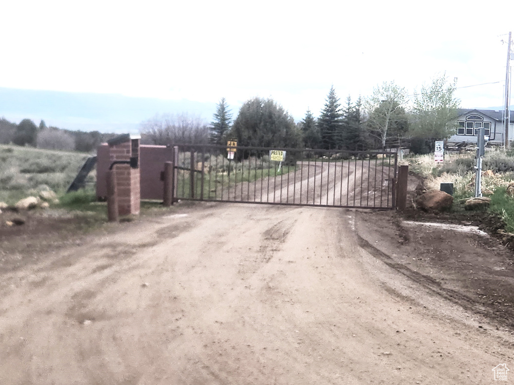 View of gate