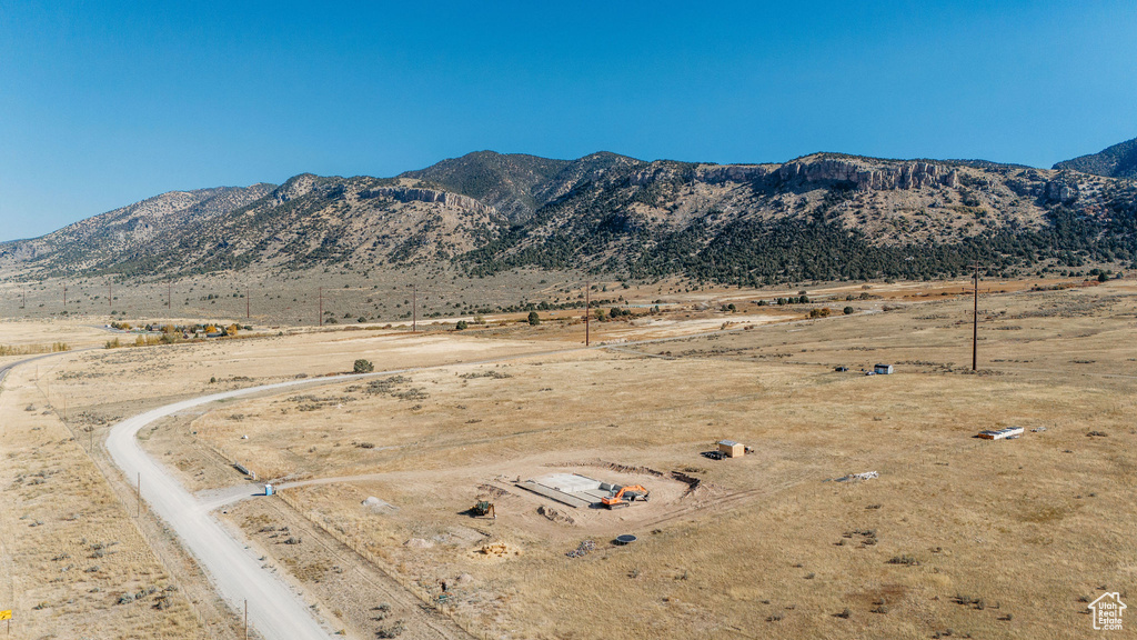Mountain view featuring rural landscape and a desert landscape