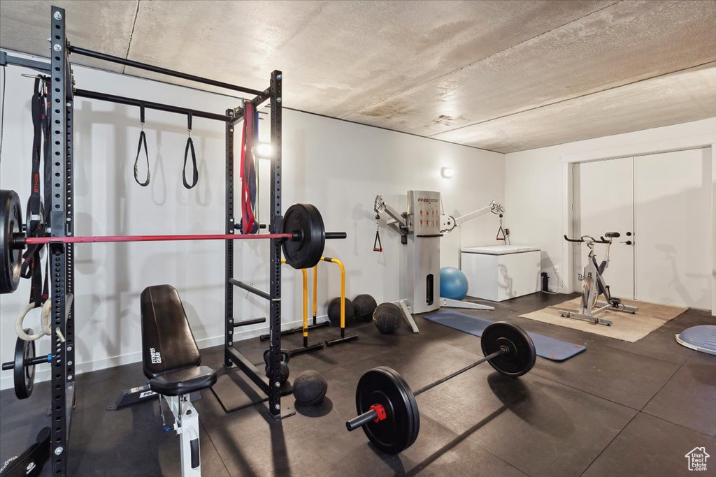 View of exercise area