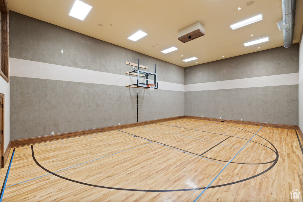 View of sport court with community basketball court