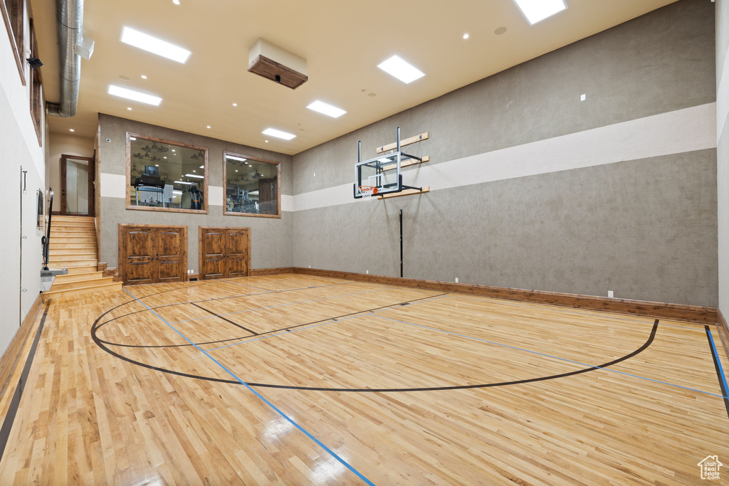 View of sport court with community basketball court