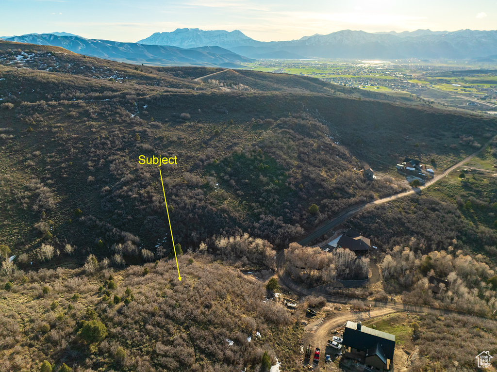 View of mountain backdrop