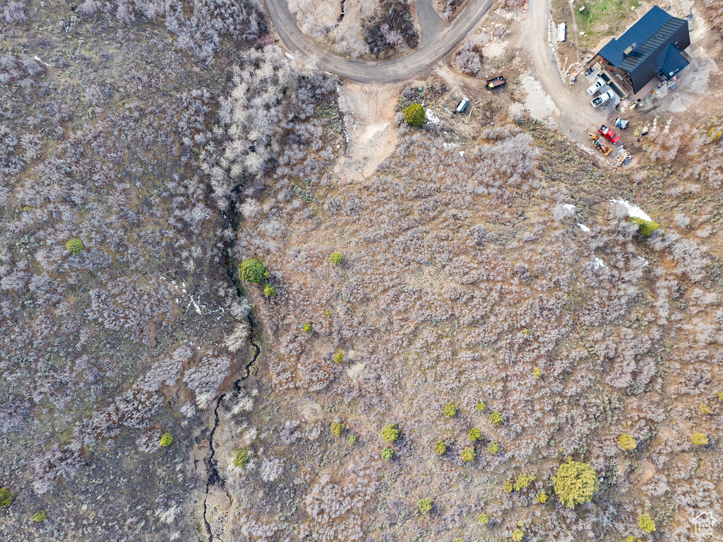 Aerial view of property and surrounding area