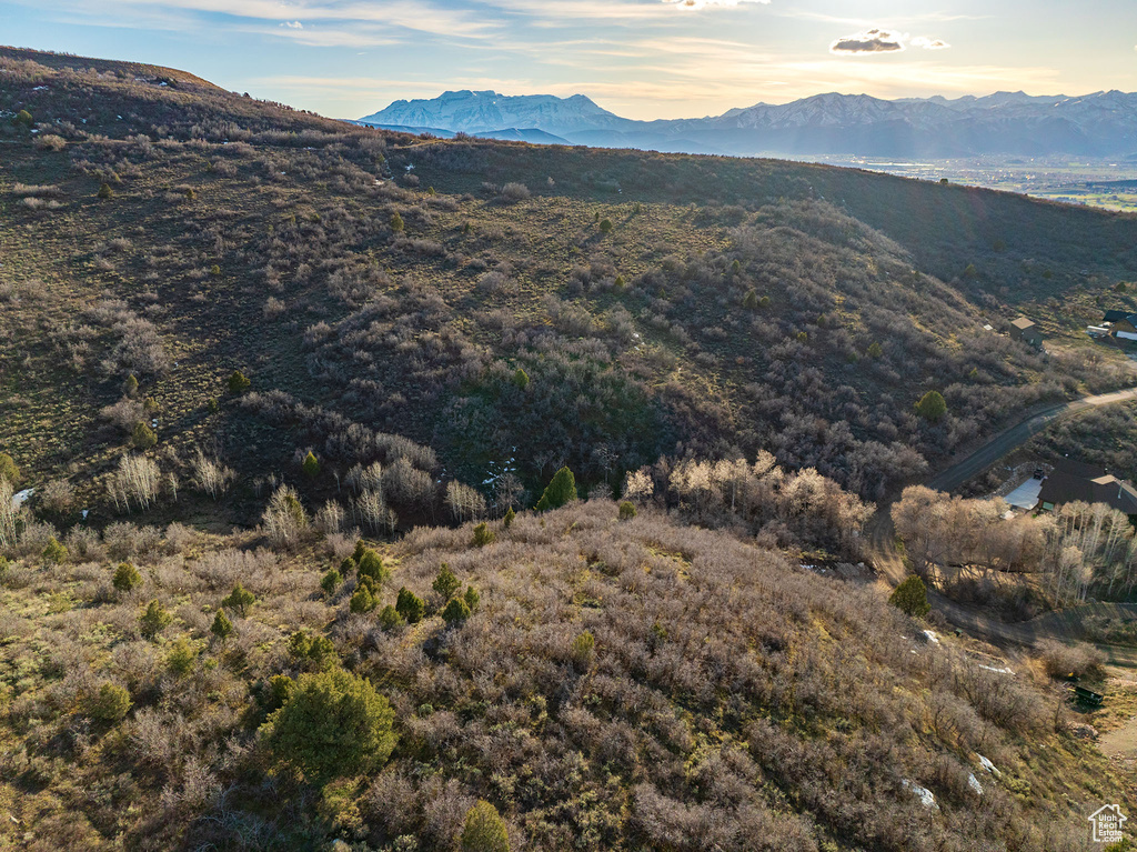 View of mountain backdrop